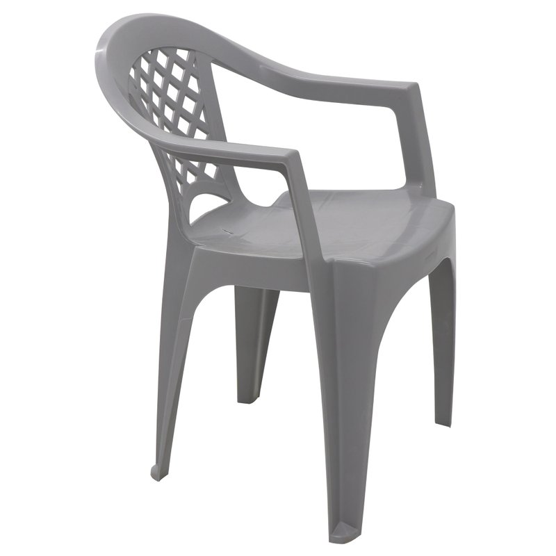 Cadeira Iguape em Polipropileno Cinza