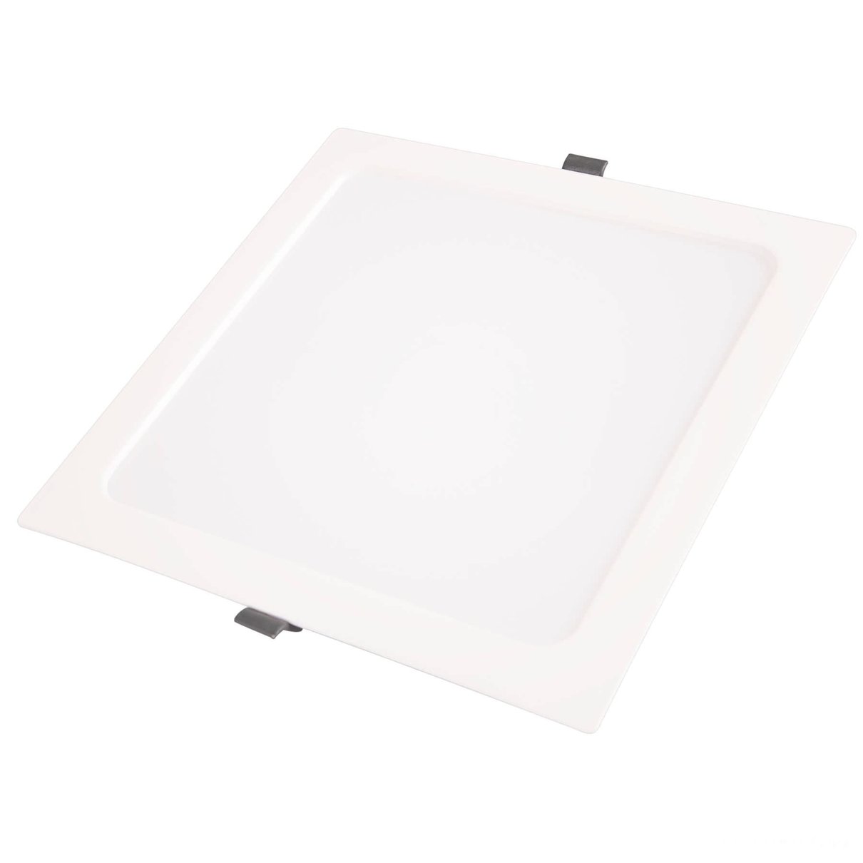 Plafon LED Quadrado de Embutir Slim 480 lm 6 W Bivolt 6500 K Luz Branca